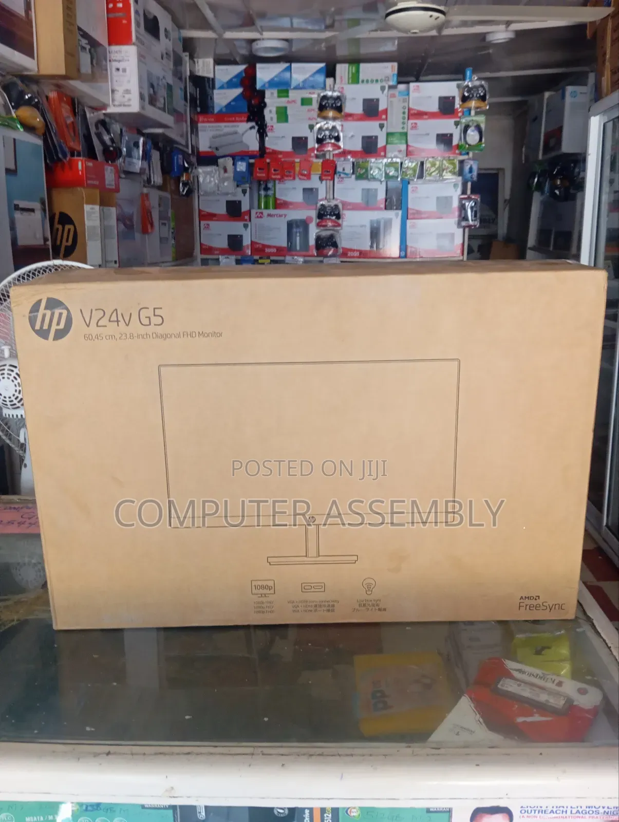 Hp V24v G5 Full Hd(1920 X 1080 at 75hz) 24"(60.5cm) LCD *