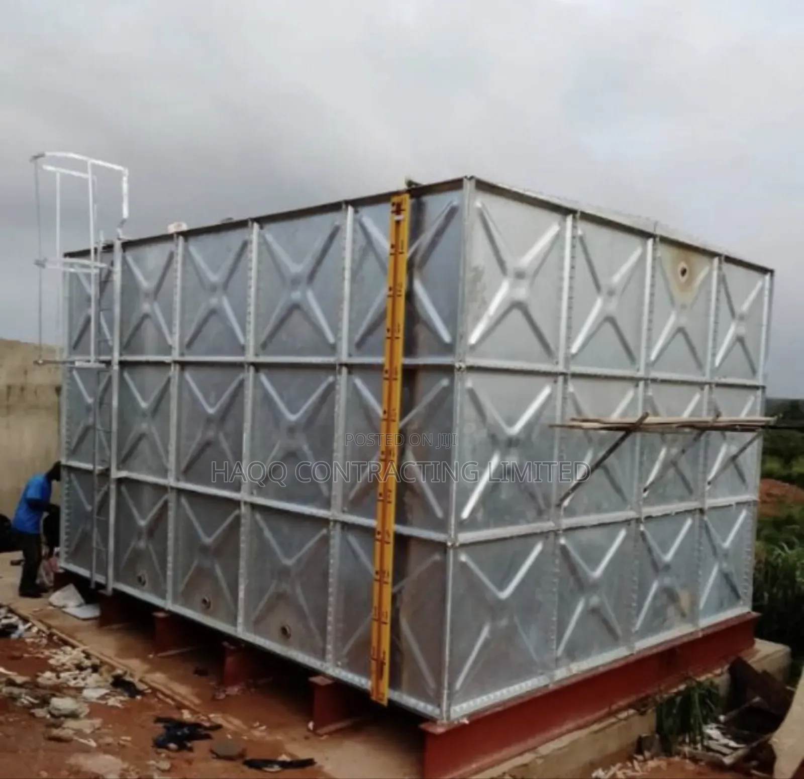 Braithwaite Pressed Steel 150,000 Litres Water Tank