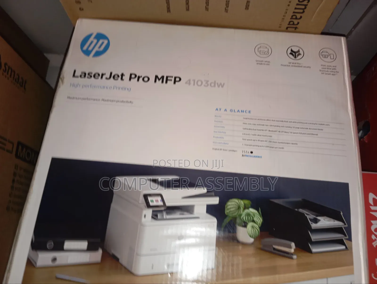 Hp Laserjet Pro MFP 4103dw Printer