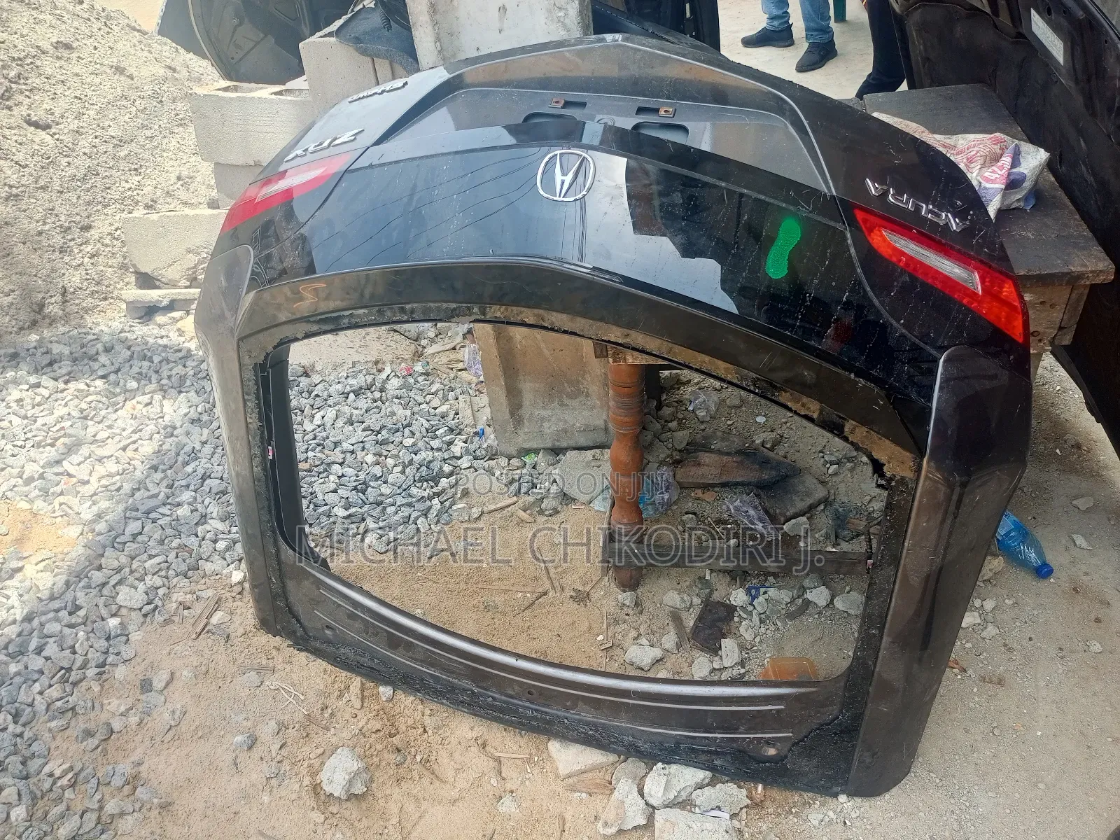 Booth Spoiler Acura ZDX 2009/2012