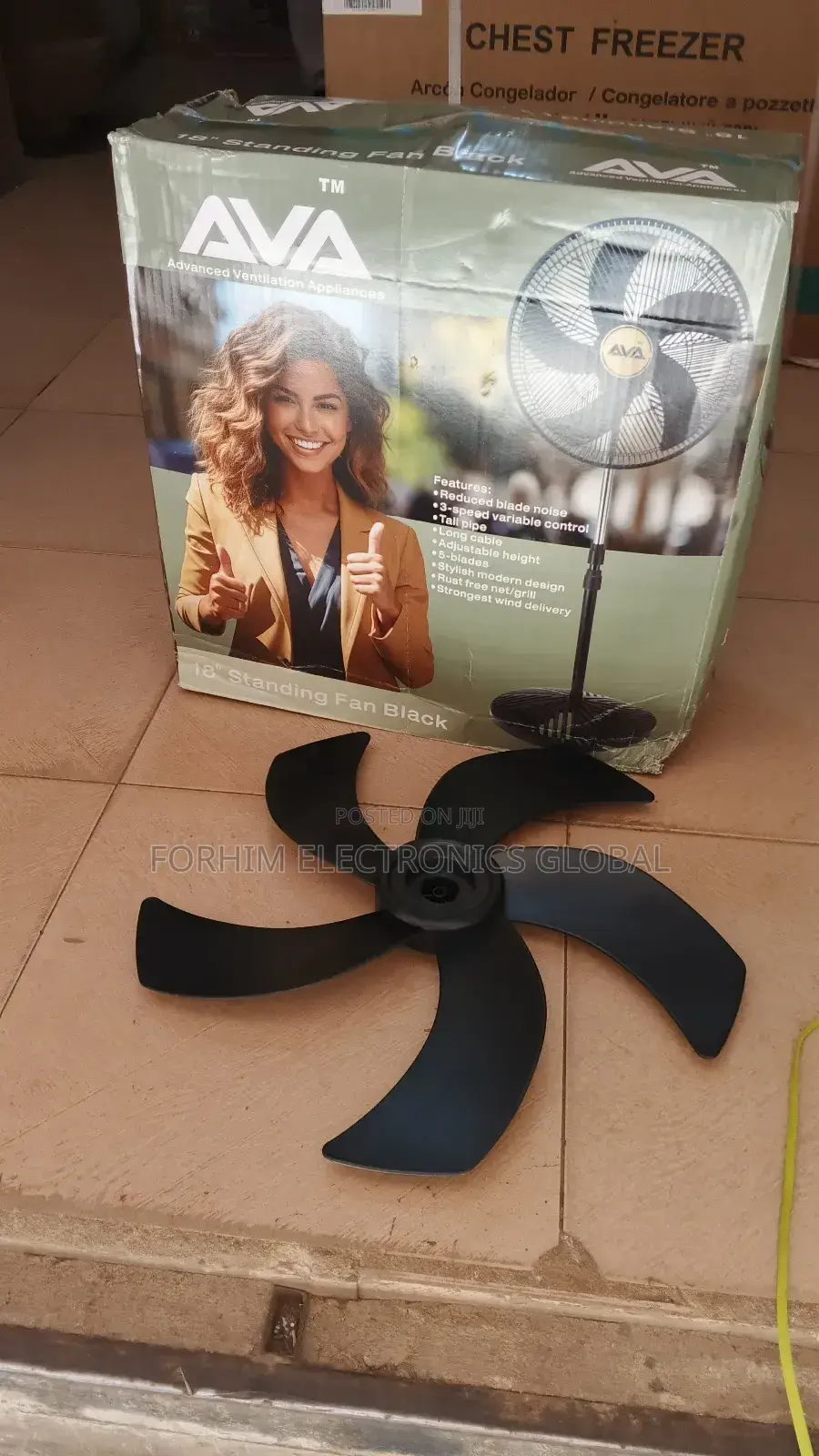 Ava (5-Blade)Standing Fan