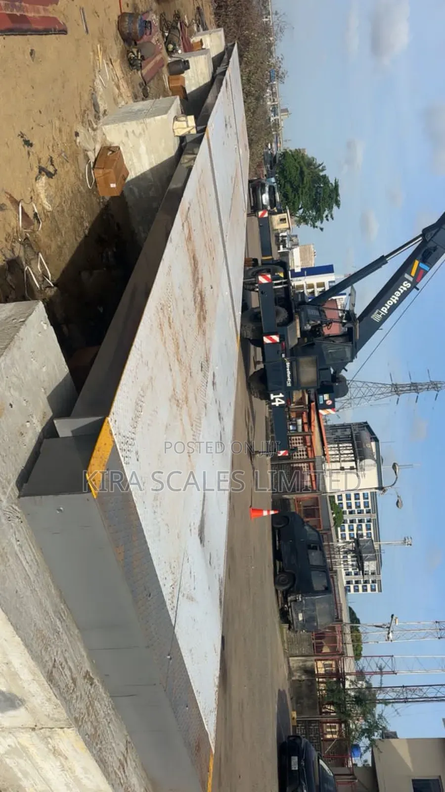 120 Tonnes Super Strong 6 Modular Weighbridge