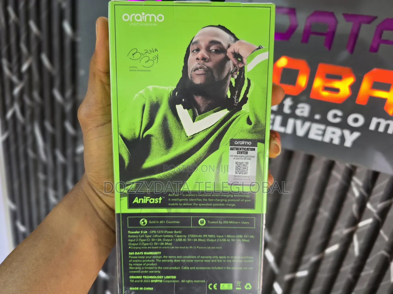 Oraimo 27000mah 15w Traveler 3 Lit Opb-1270 Powerbank