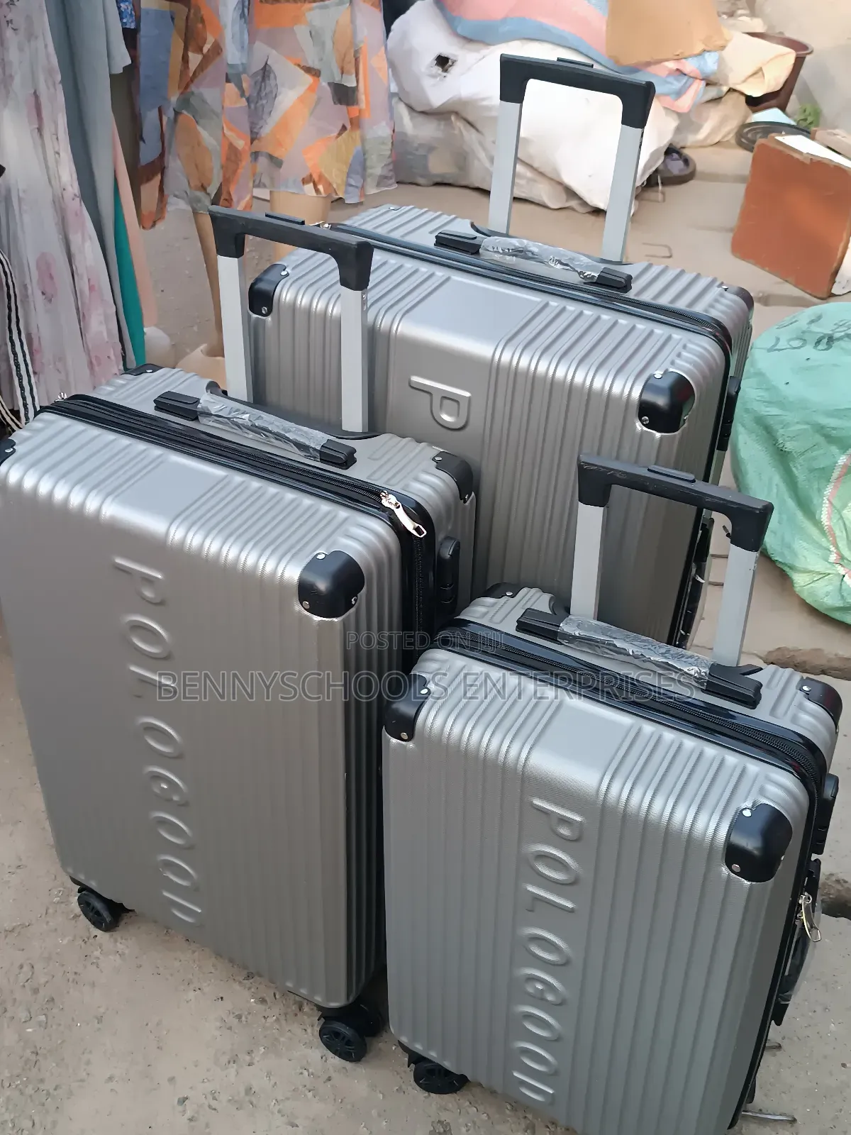 Set of 3 in 1 Pg Plastic Travelling Luggage Boxes