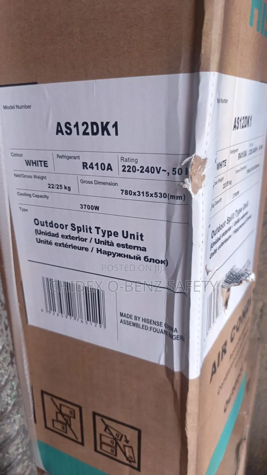 1.5hp Hysence Inverter Air Condition
