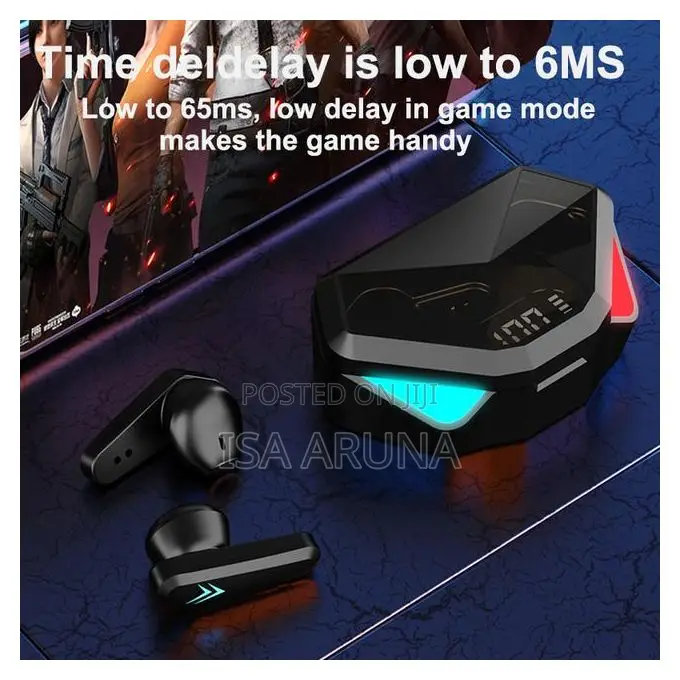 X15 Gaming Earphone Bluetooth Earbuds Headset