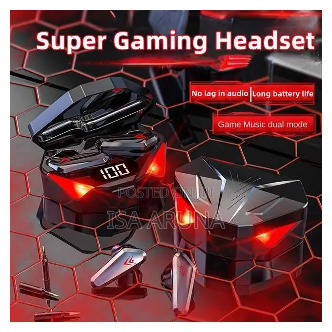 X15 Gaming Earphone Bluetooth Earbuds Headset