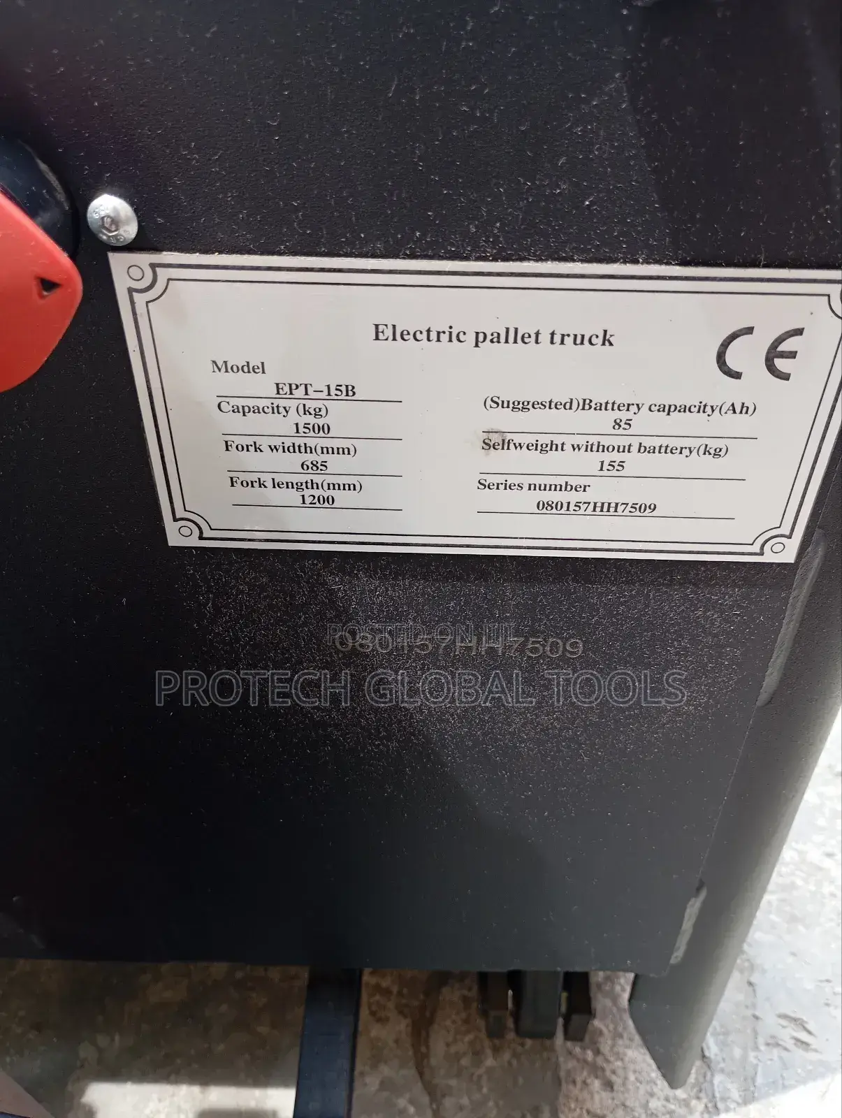 1.5ton Electric Pallet Truck
