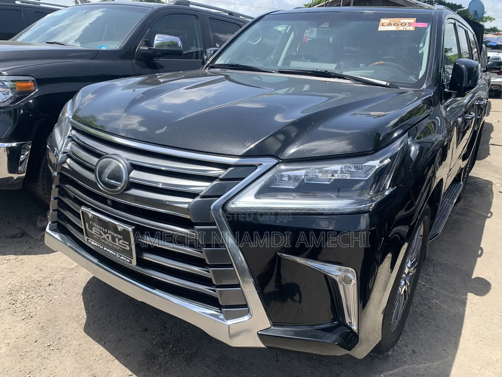 Lexus LX 570 (5 seats) AWD 2018 Black