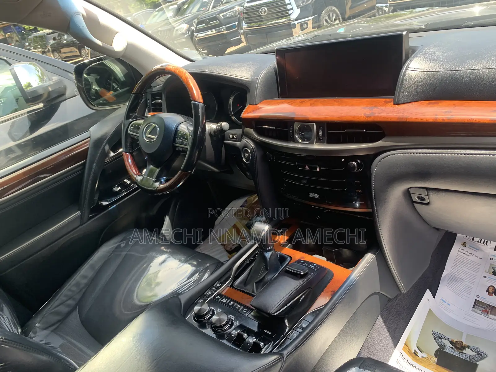 Lexus LX 570 (5 seats) AWD 2018 Black