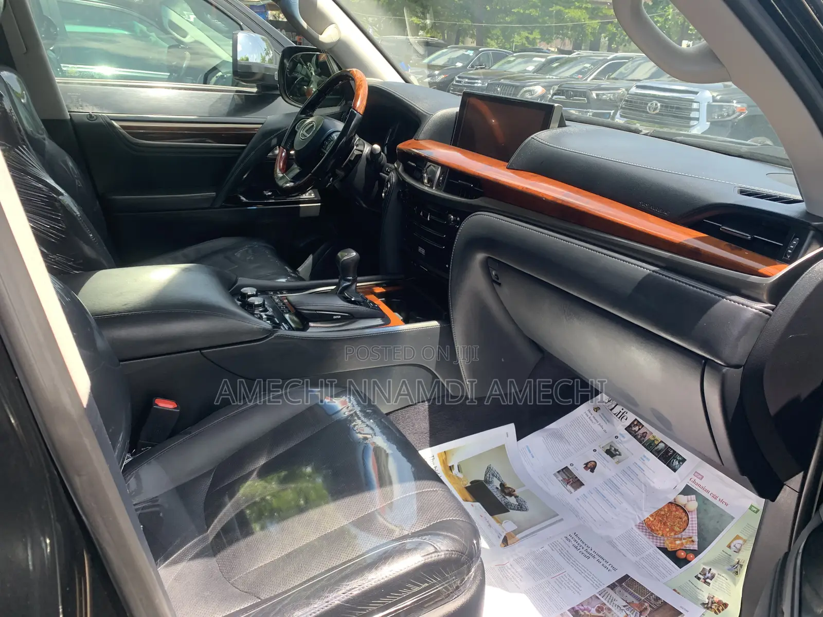 Lexus LX 570 (5 seats) AWD 2018 Black