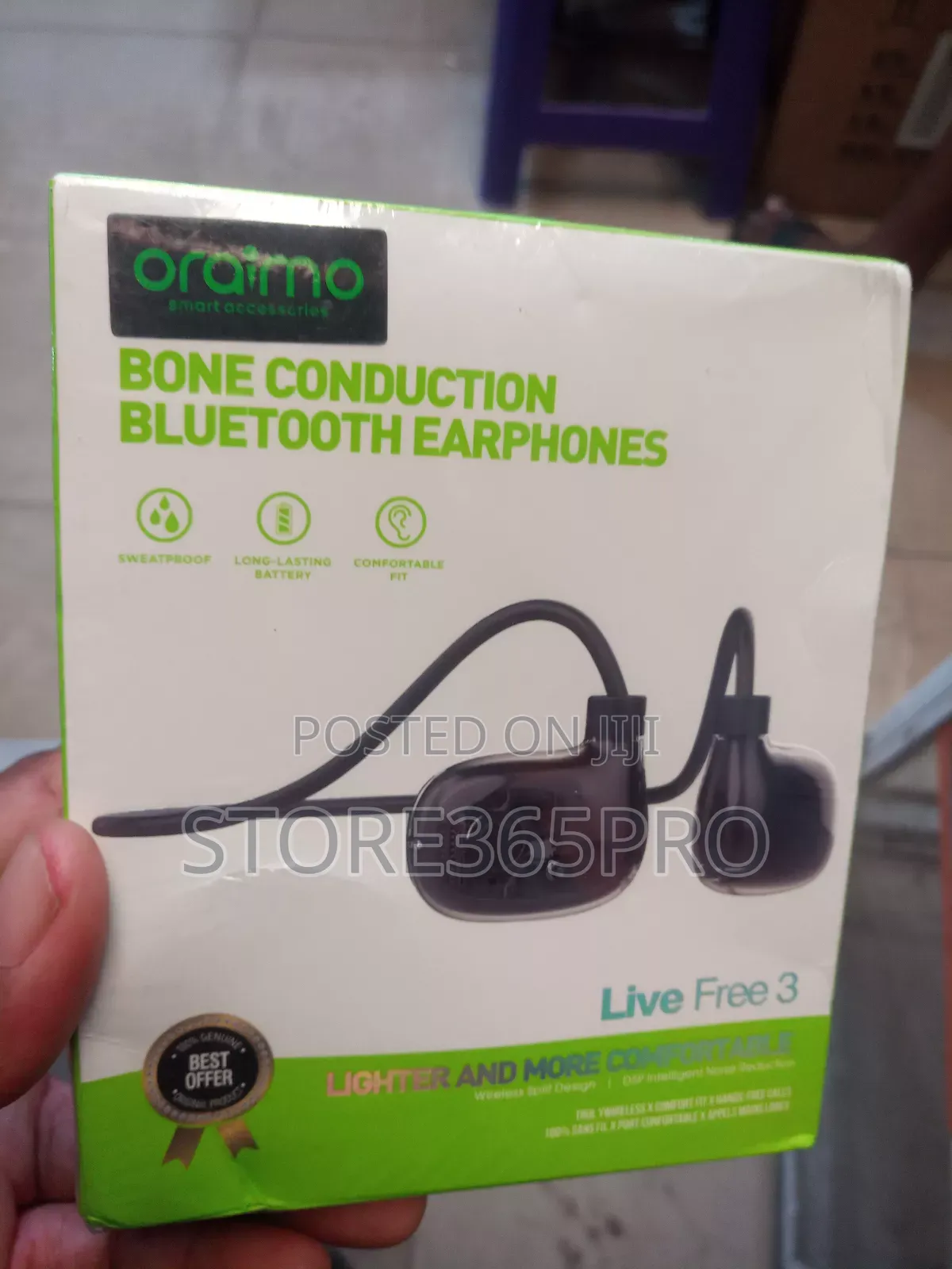 Live Free 3 Air Conduction Bluetooth Headset