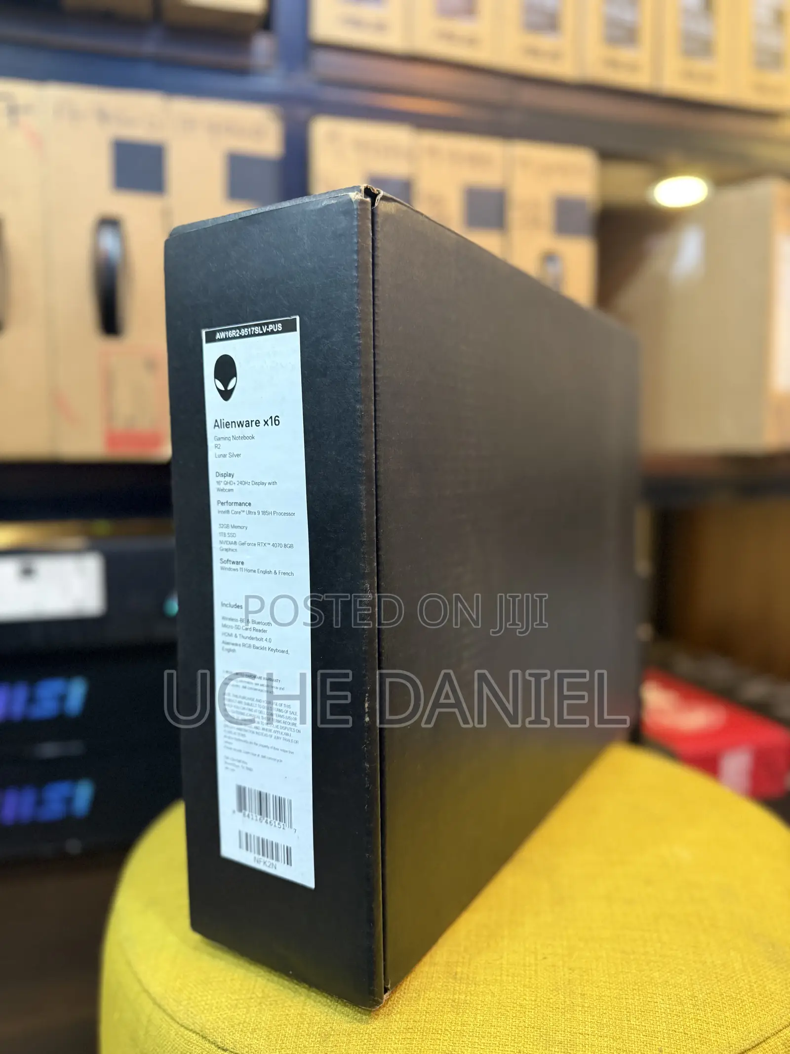 New Laptop Dell Alienware X16 R2 32GB Intel Core Ultra 9 SSD 1T