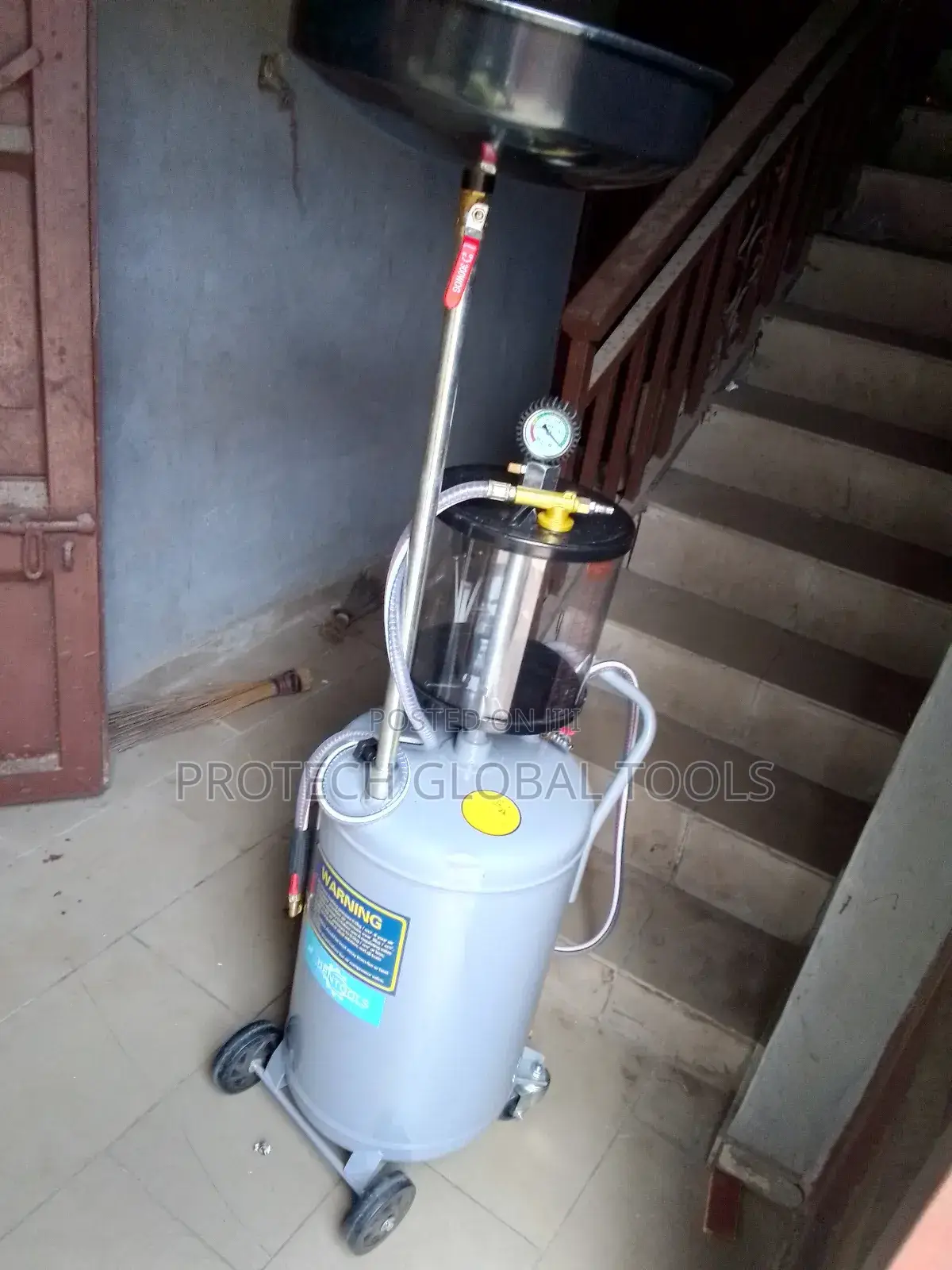 90l Pneumatic Oil Drainer