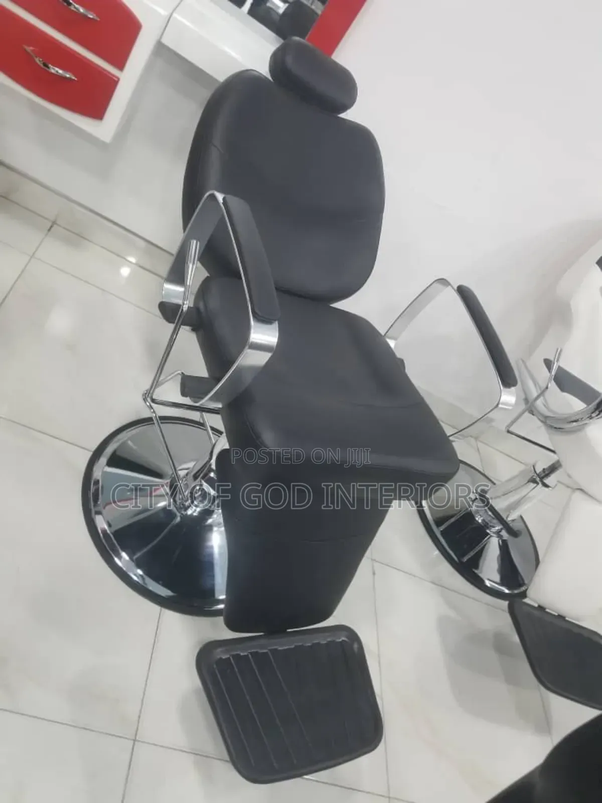 High Quality Imported Salon Chair With Footrest and Head