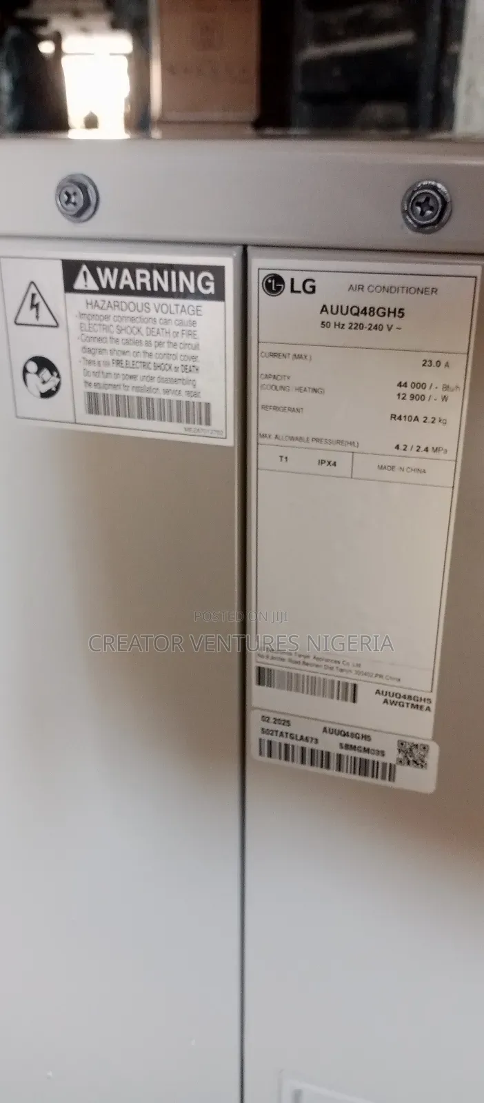 Lg Ceiling Conceal Duct Inverter Ac,5hp Fuly Coper,Fast Cool