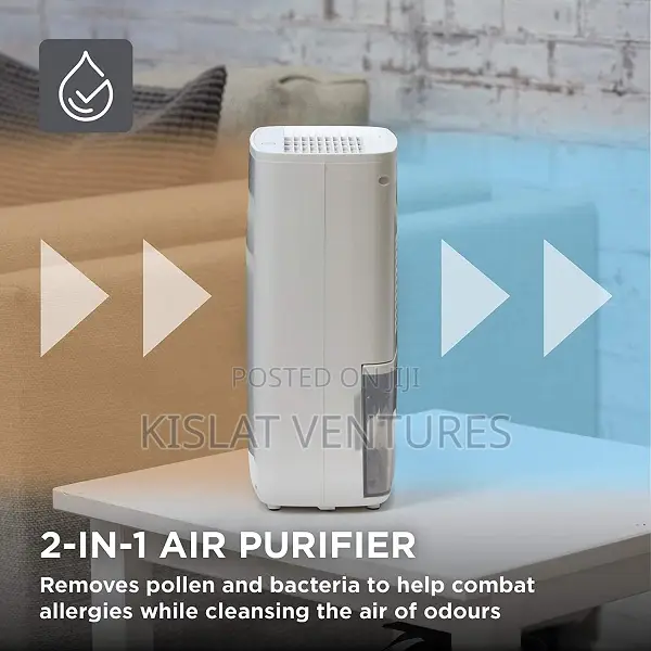 Black Decker 2 L Dehumidifier With Air Purifier