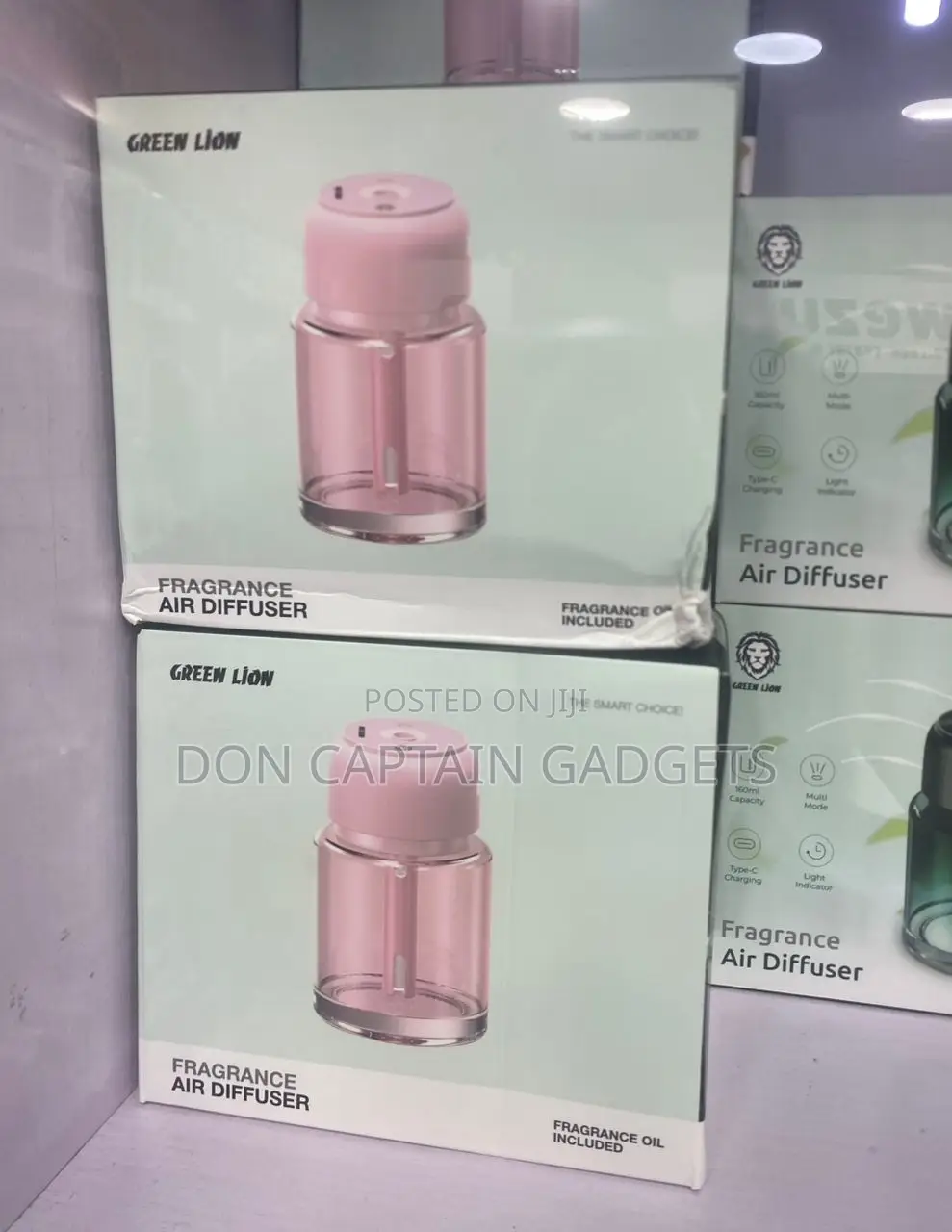 Green Lion Car Air Diffuser Fragrance