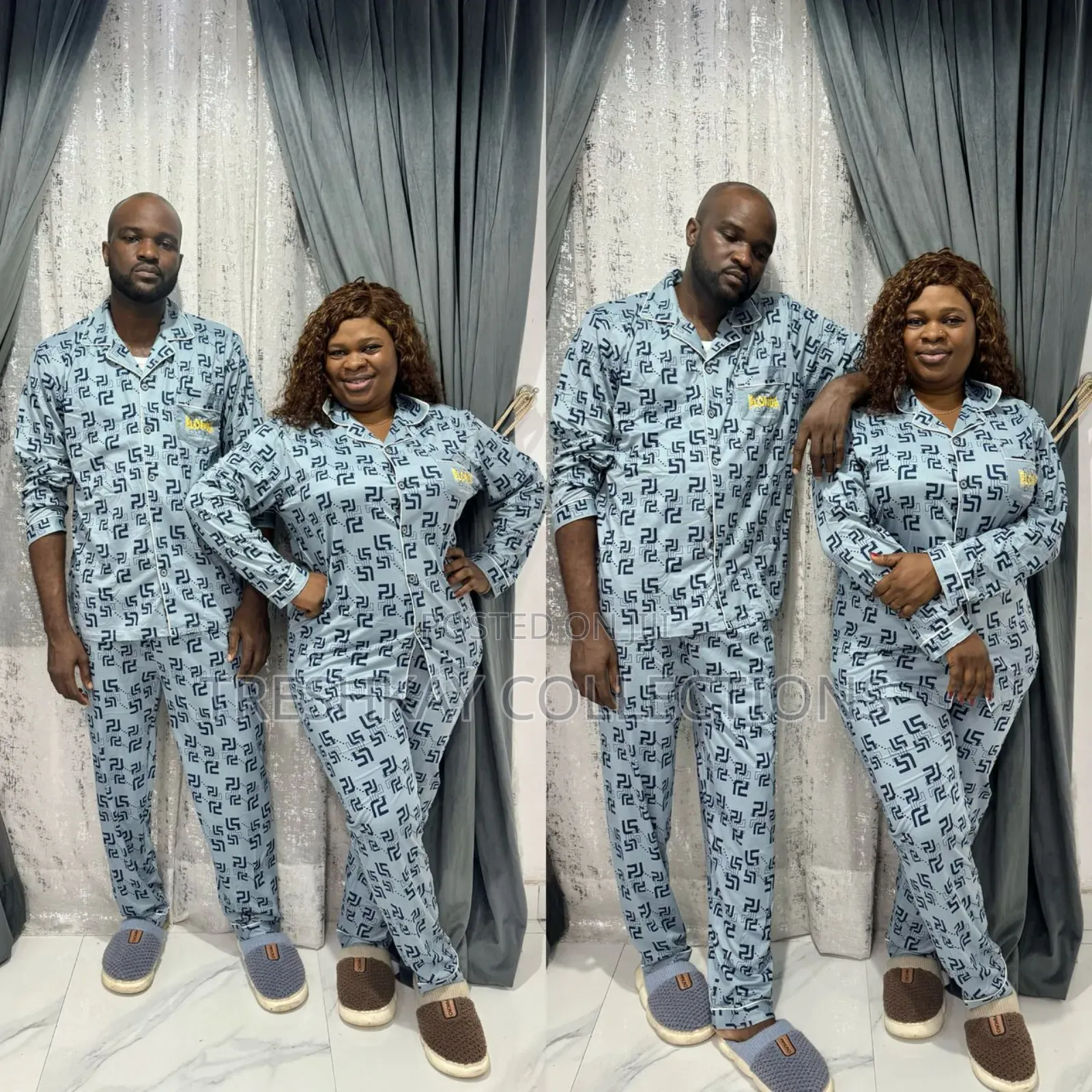 Unisex Cotton Botton Pyjamas