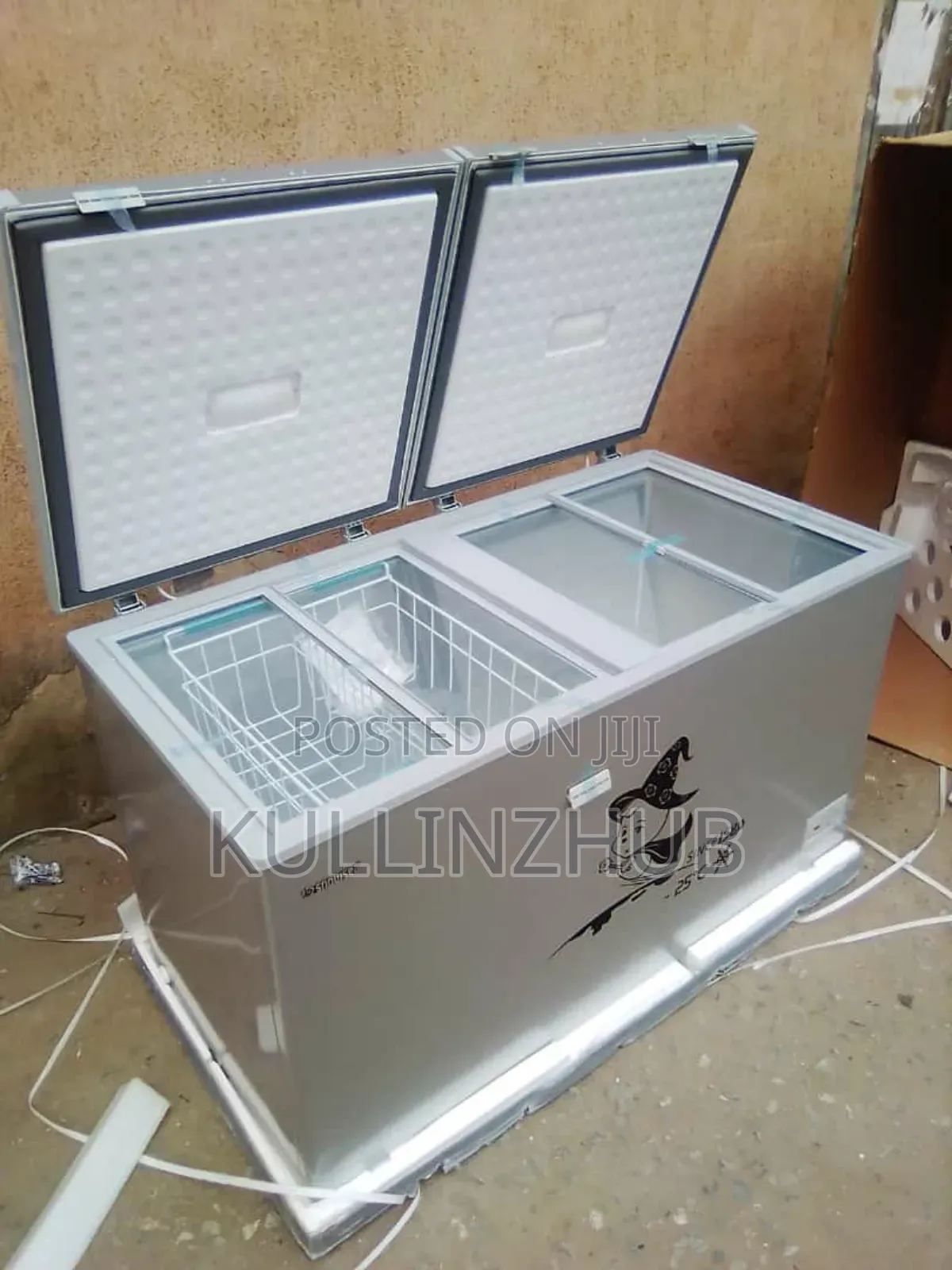 Snowsea 420 Liters Double Door Deep Chest Freezer | Bd-600
