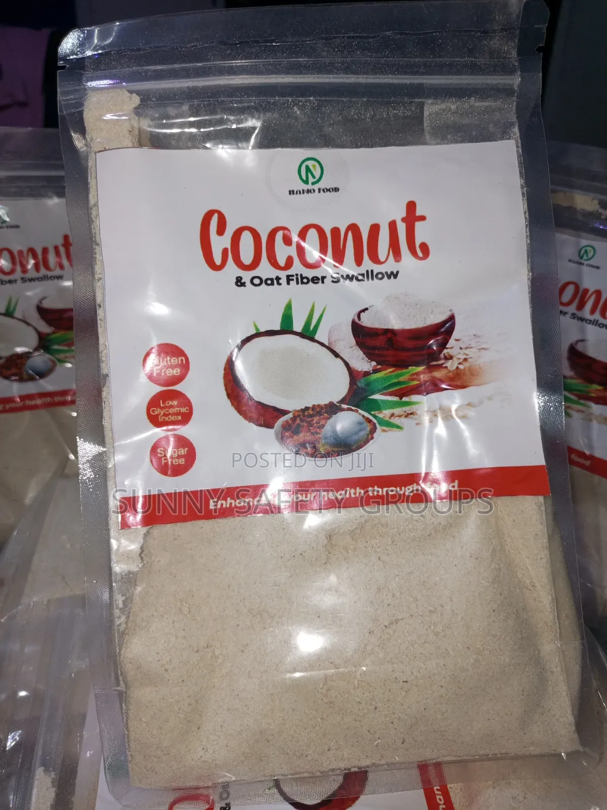 Keto Diet, Coconut and Oat Fiber Swallow