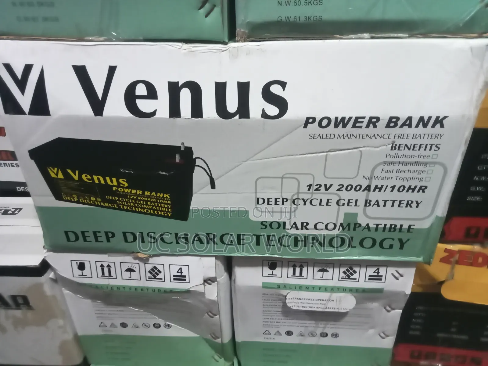 Venus 200ah 12v Gel Battery