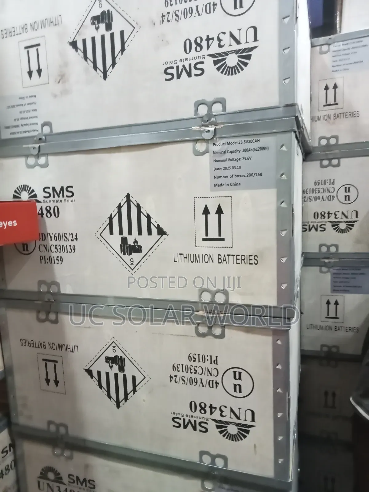SMS 5kwh 25.6v Lithium Battery