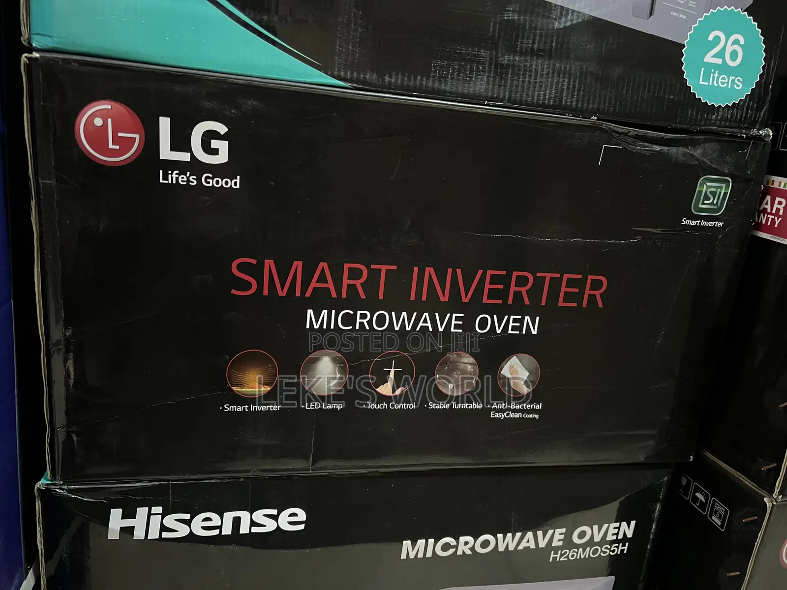 Lg 25l Smart Inverter Microwave