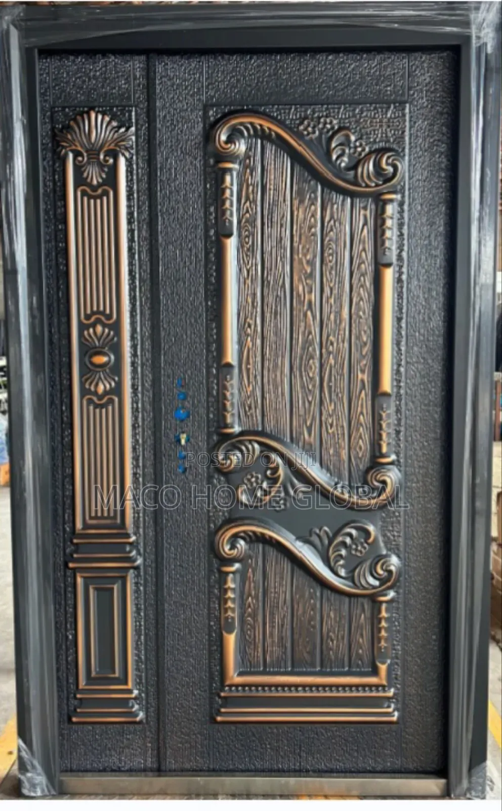 4ft by 7ft Cast Door Front and Back Diseng
