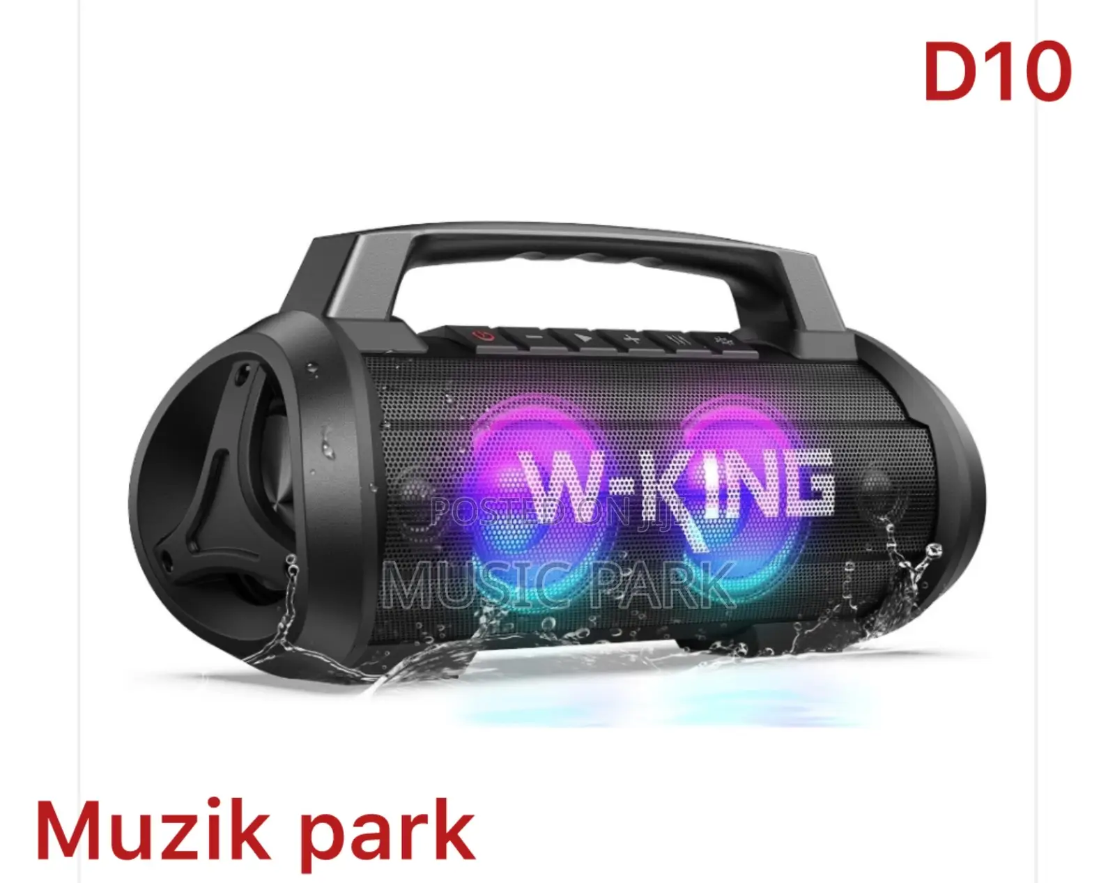 W King Bluetooth Speaker D10