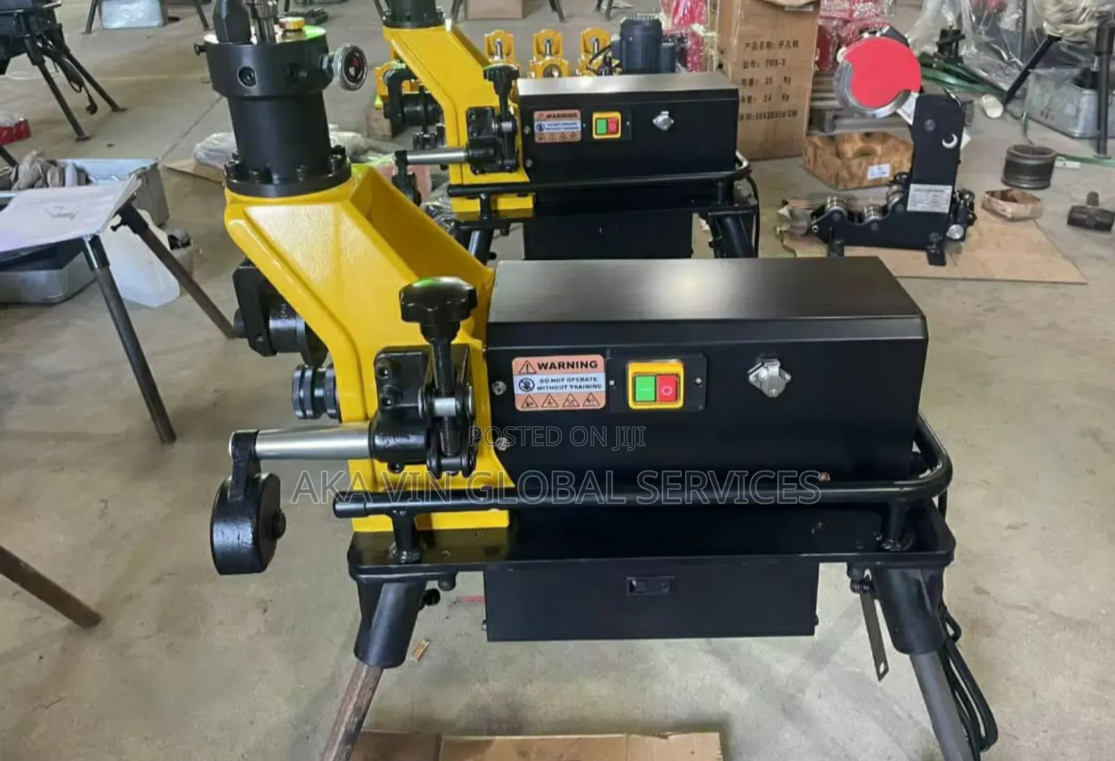 Stationary Roller Groove Rogroover 1-12", 230 Volts, 50 Hz