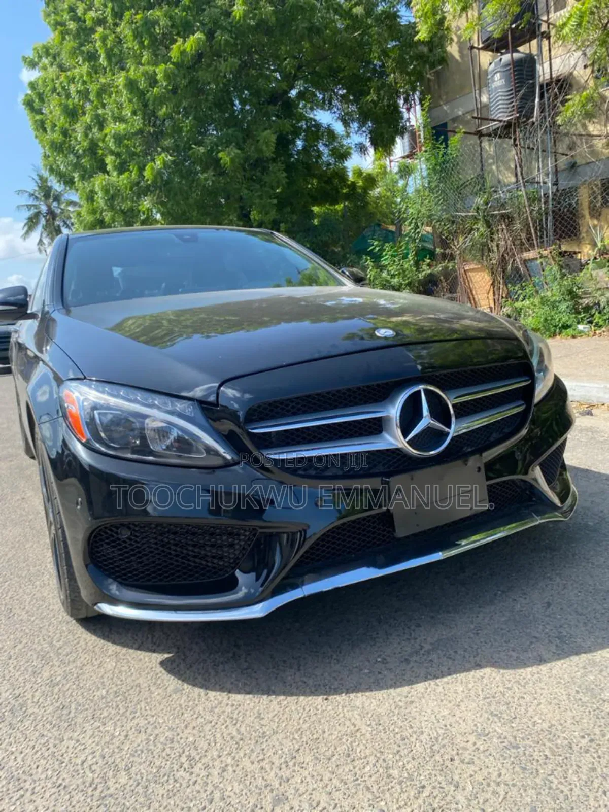 Mercedes-Benz C-Class C 400 4MATIC (S205) 2015 Black