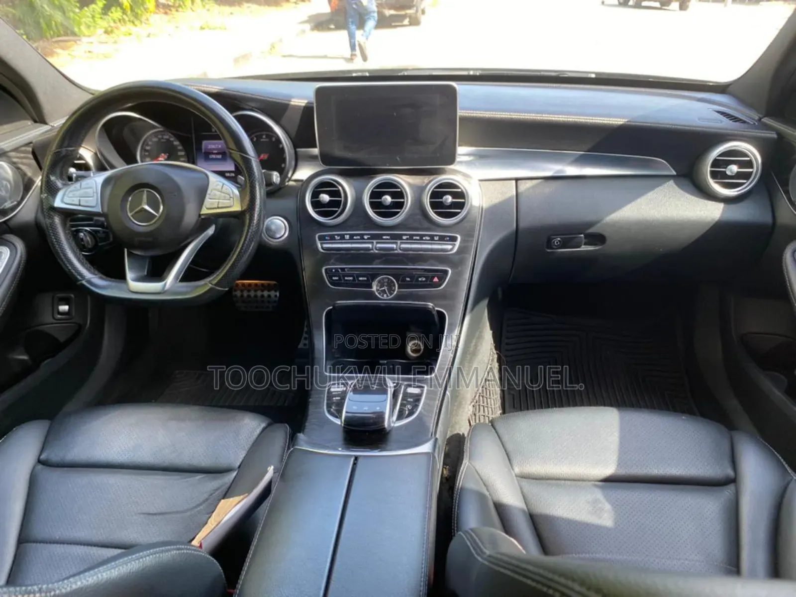 Mercedes-Benz C-Class C 400 4MATIC (S205) 2015 Black