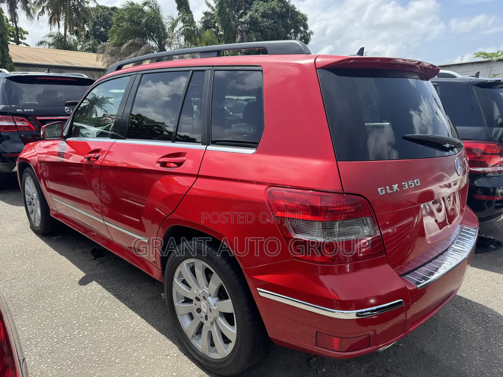Mercedes-Benz GLK-Class 350 4MATIC 2011 Red