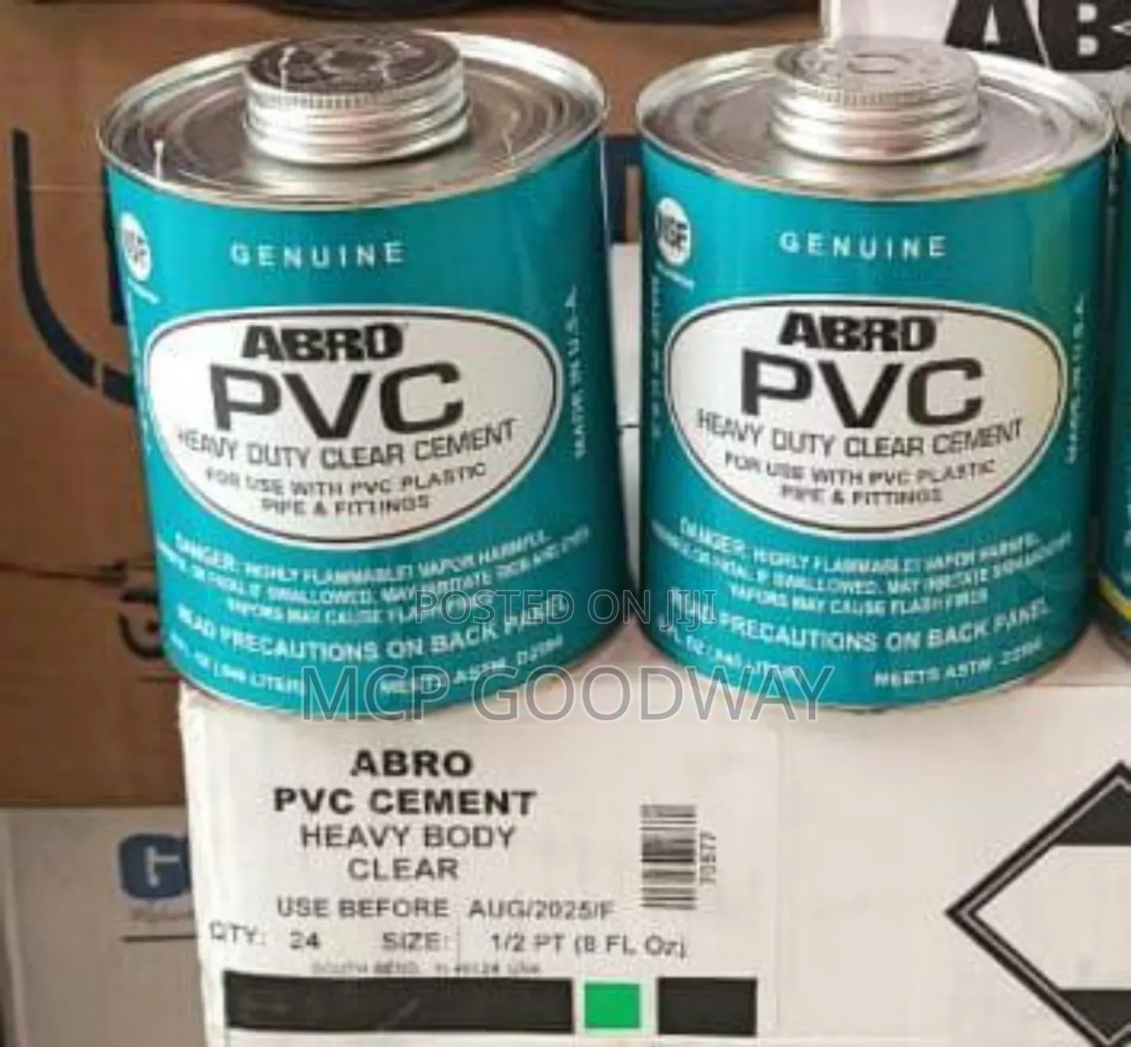 Abro PVC Heavy Duty Clear Cement