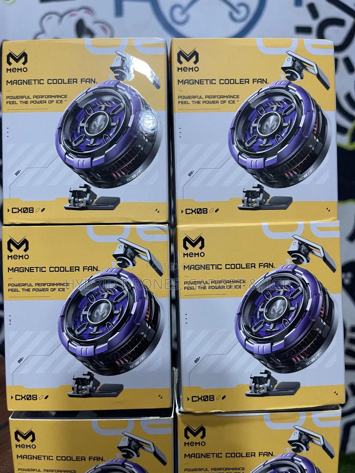 Magnetic Phone Coolant Cx08 Fast Ice for Gamers