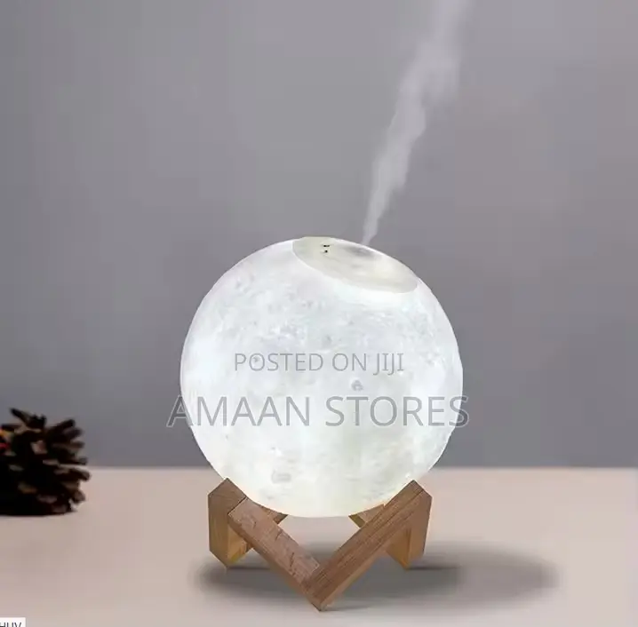 Rechargeable Moon Lamp Humidifier- 880ml