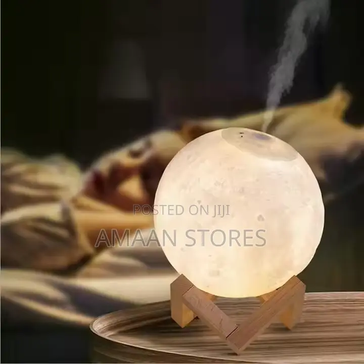 Rechargeable Moon Lamp Humidifier- 880ml