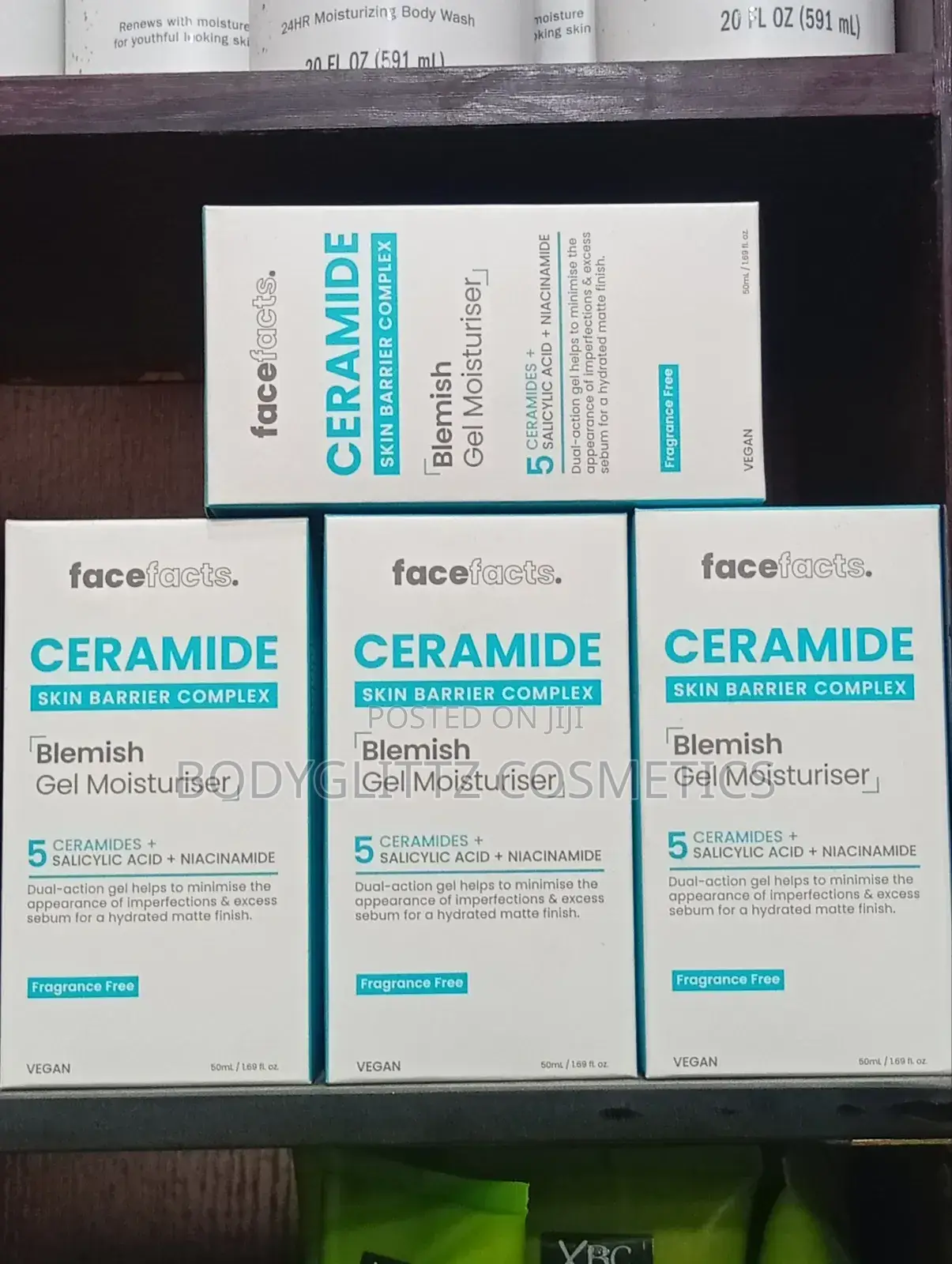 Ceramide Skin Barrier Complex: Blemish Gel Moisturiser
