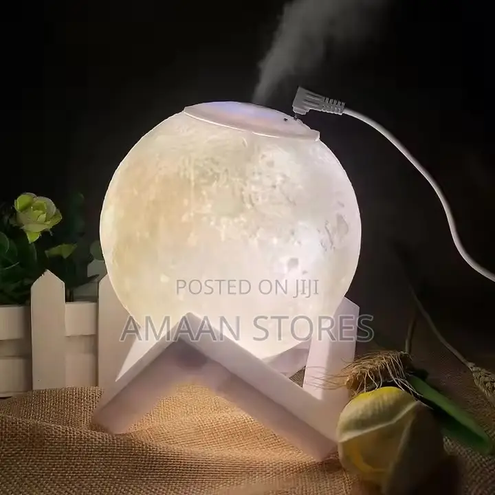 Rechargeable Moon Lamp Humidifier- 880ml