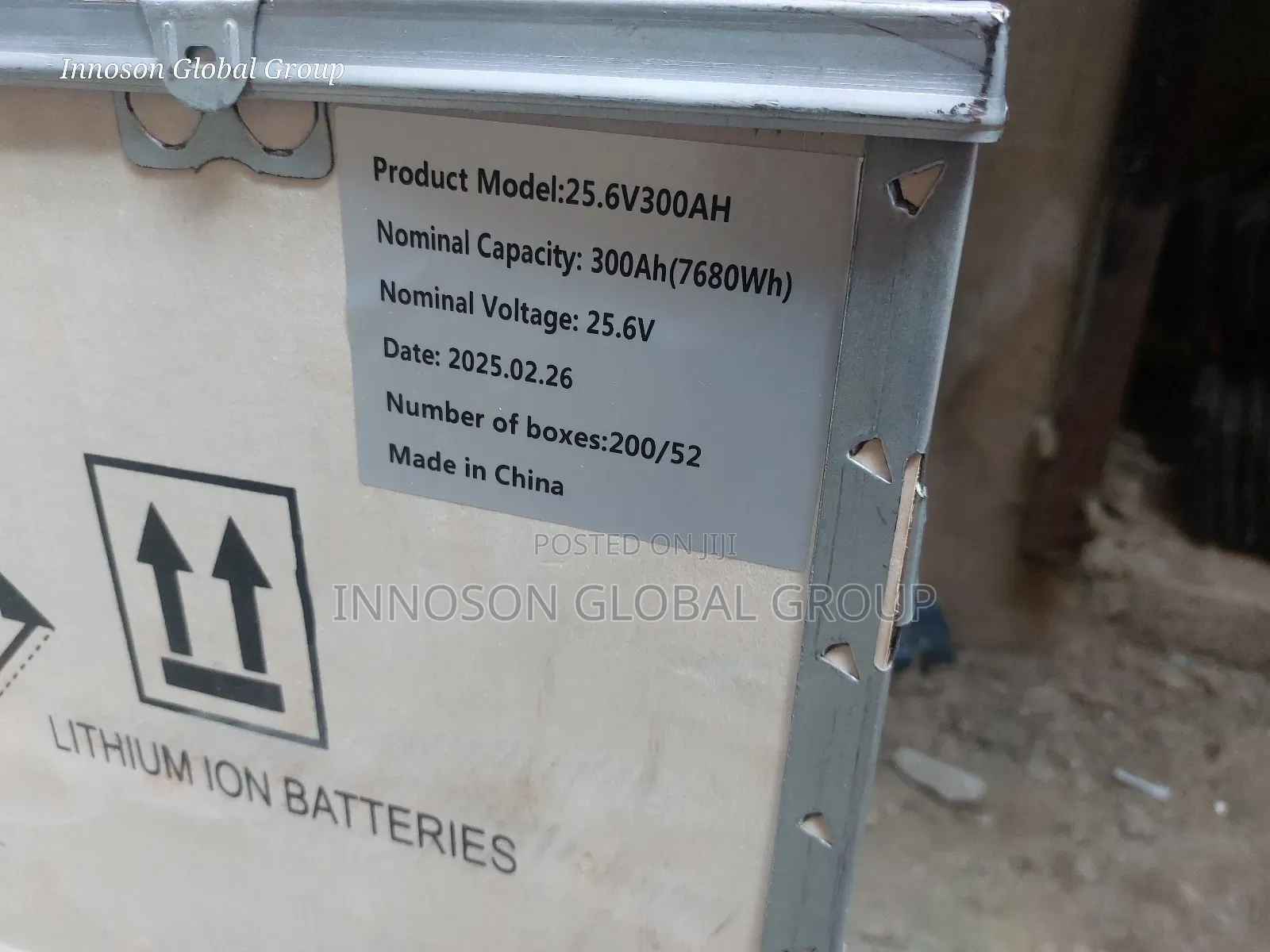 7.6kwh 24v Sms Lithium Ion Battery