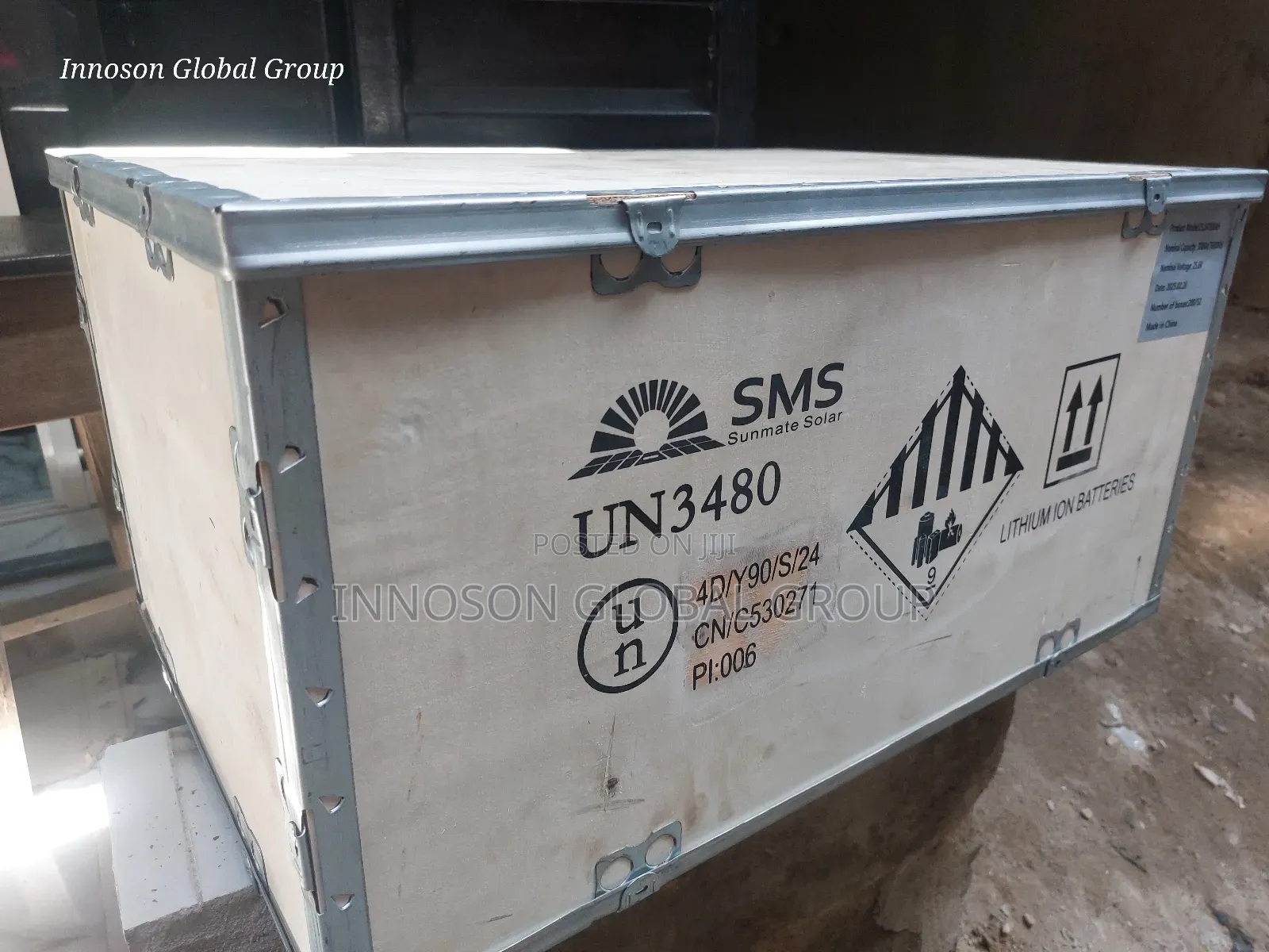 7.6kwh 24v Sms Lithium Ion Battery