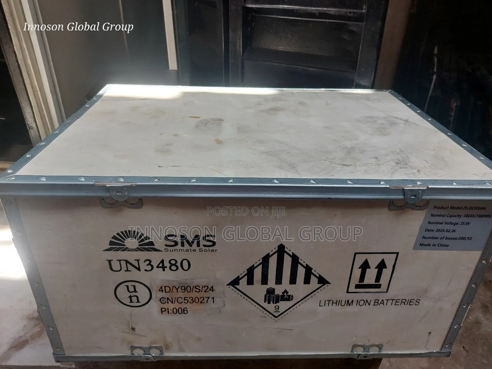 7.6kwh 24v Sms Lithium Ion Battery