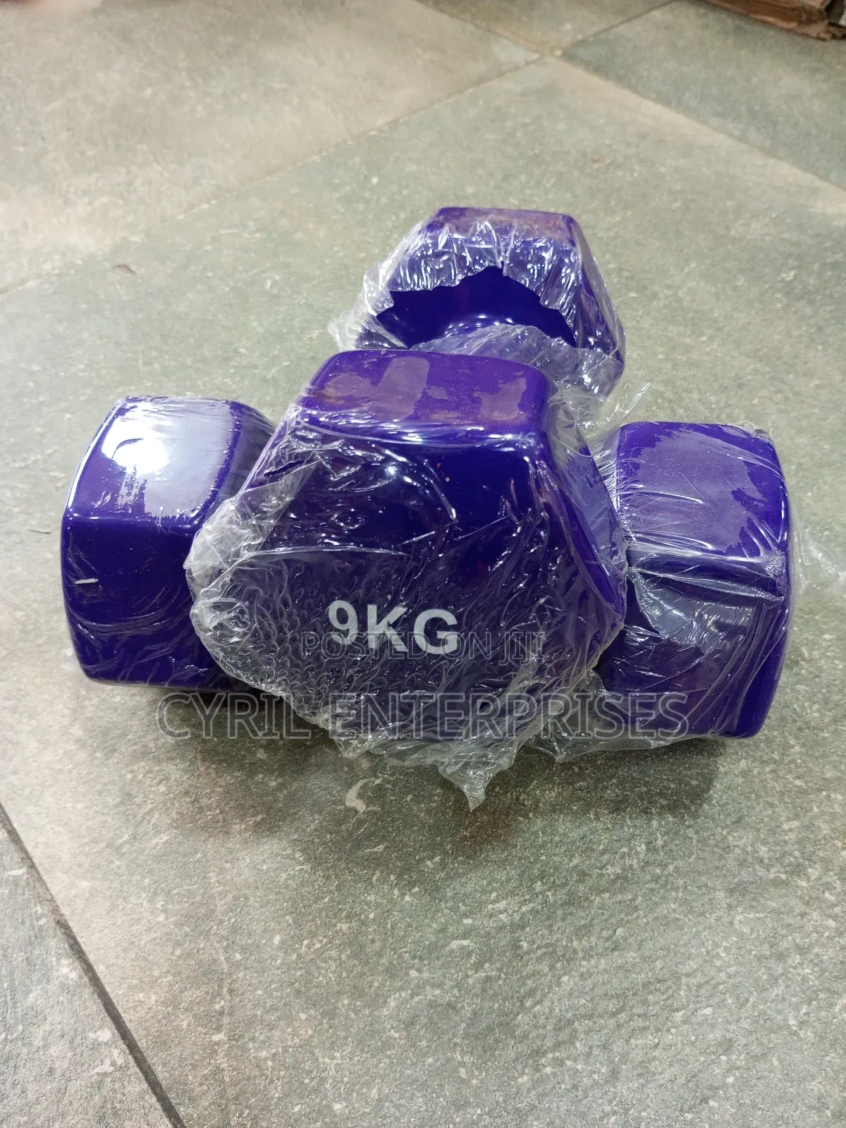 9kg Aerobic Dumbbells by Two