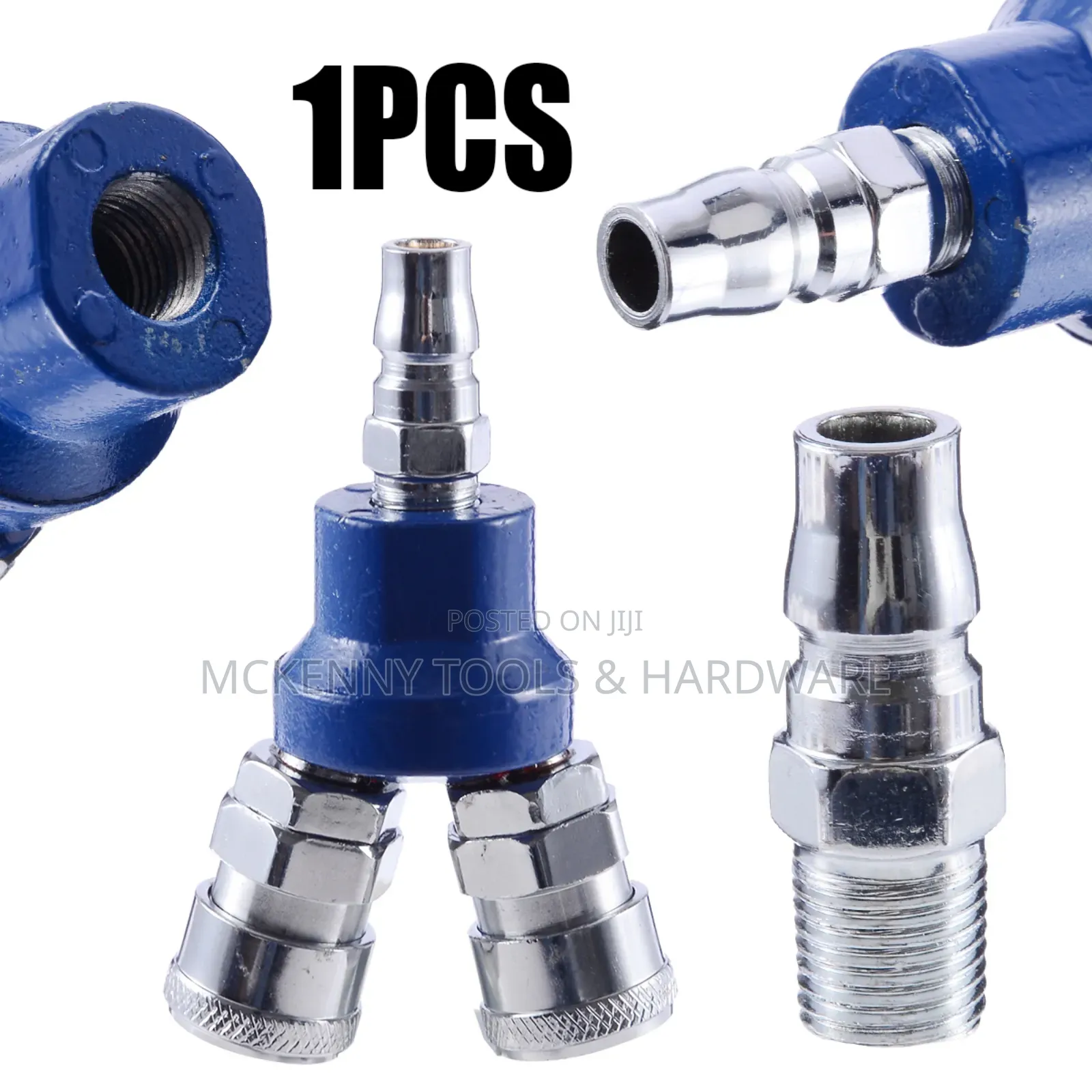 High Strength C-Type 0.90" 2 Way Quick Connect Air