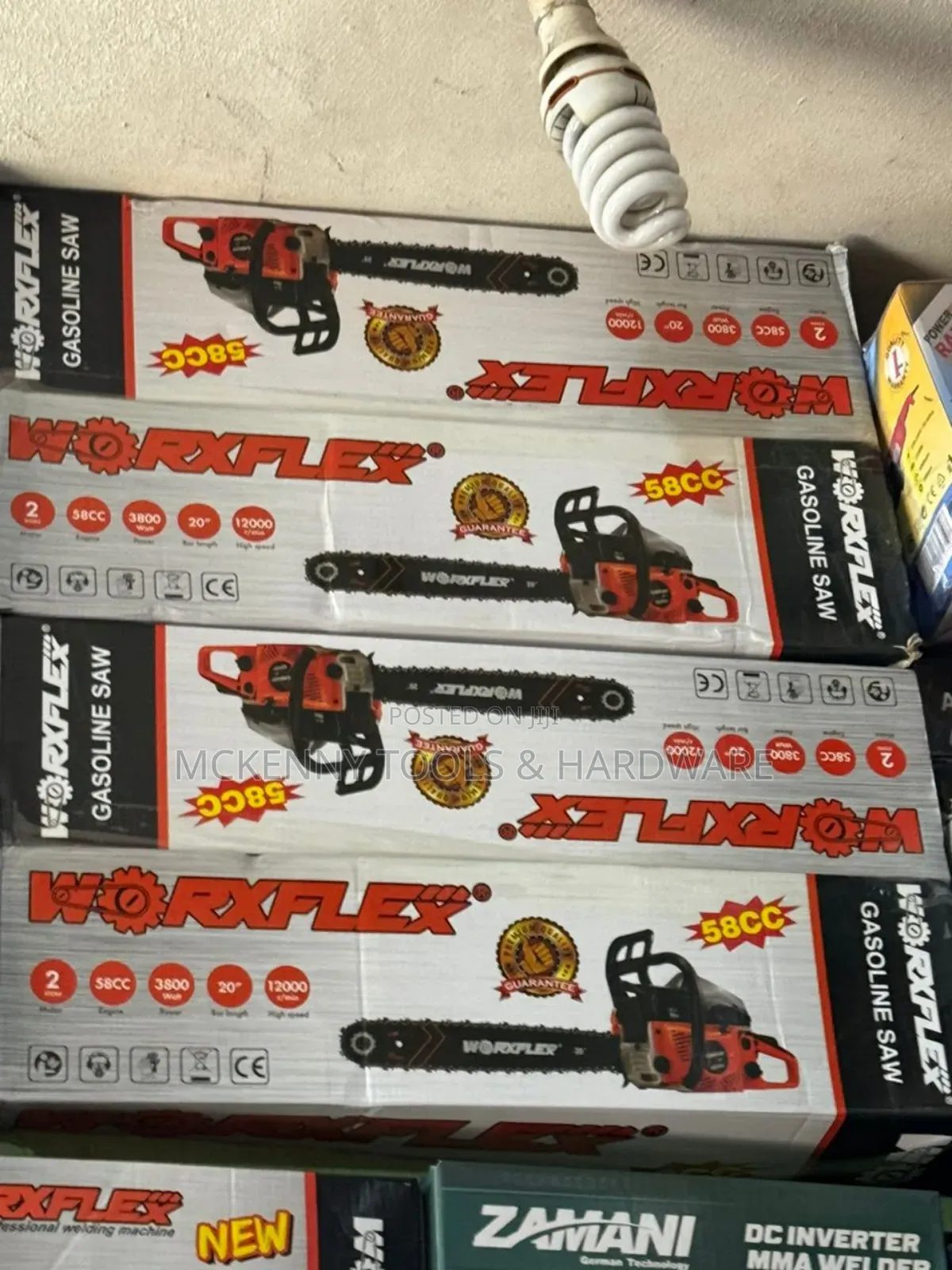 Worxflex Gasoline Chain Saw Machine -20"