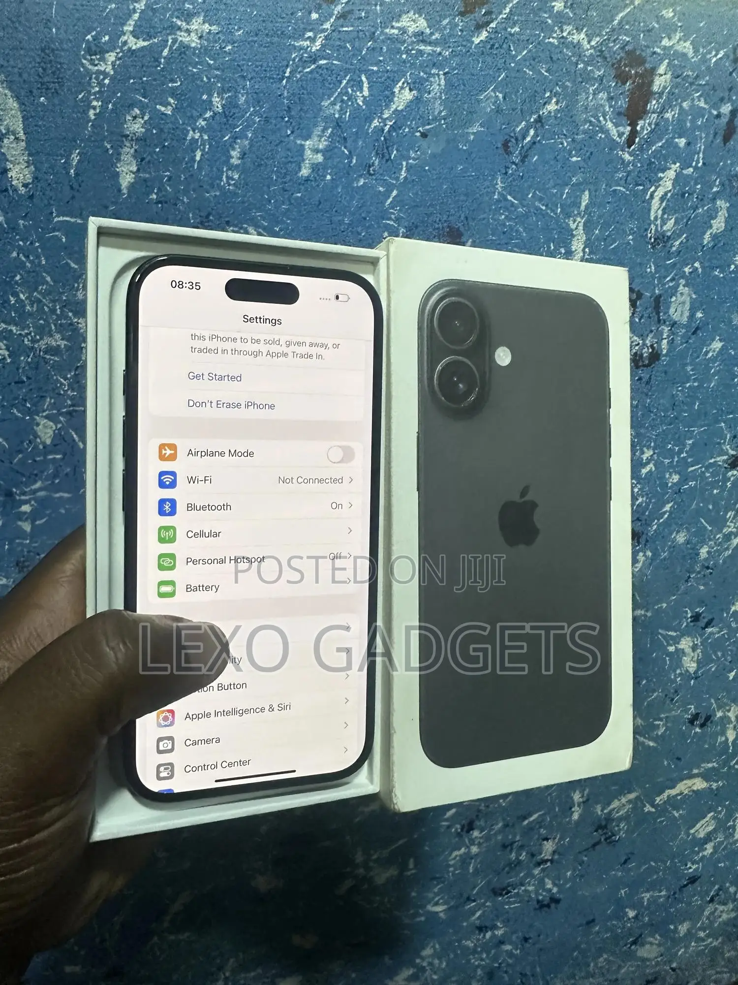 New Apple iPhone 16 128 GB Black