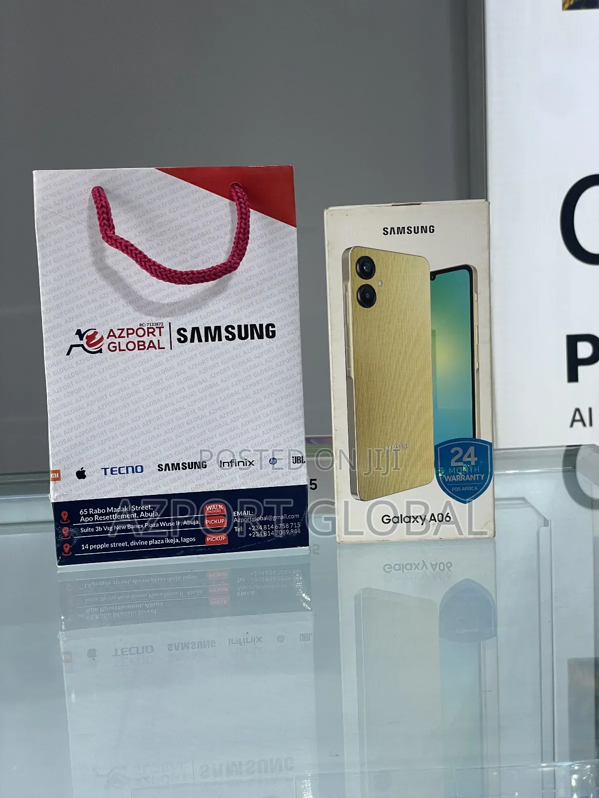 New Samsung Galaxy A06 128 GB Gold