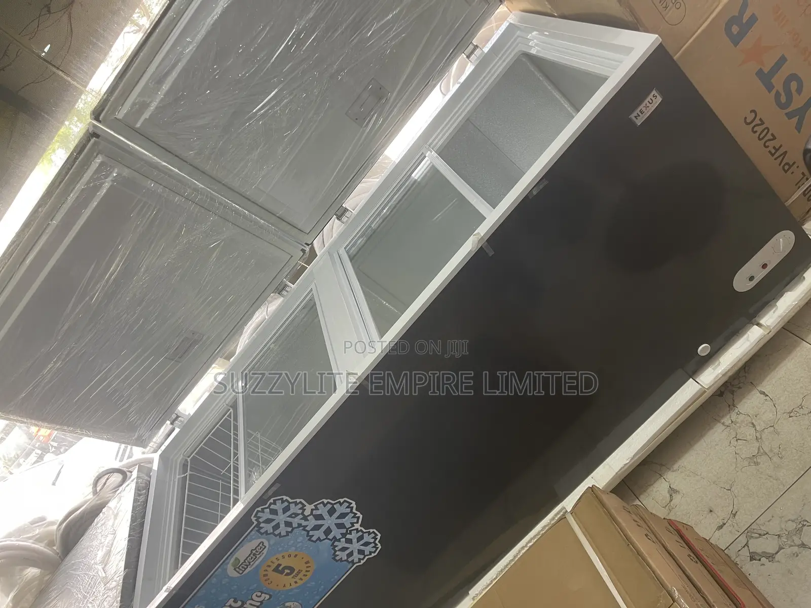 Nexus Double Door Freezer 700 Liters Nx695hc