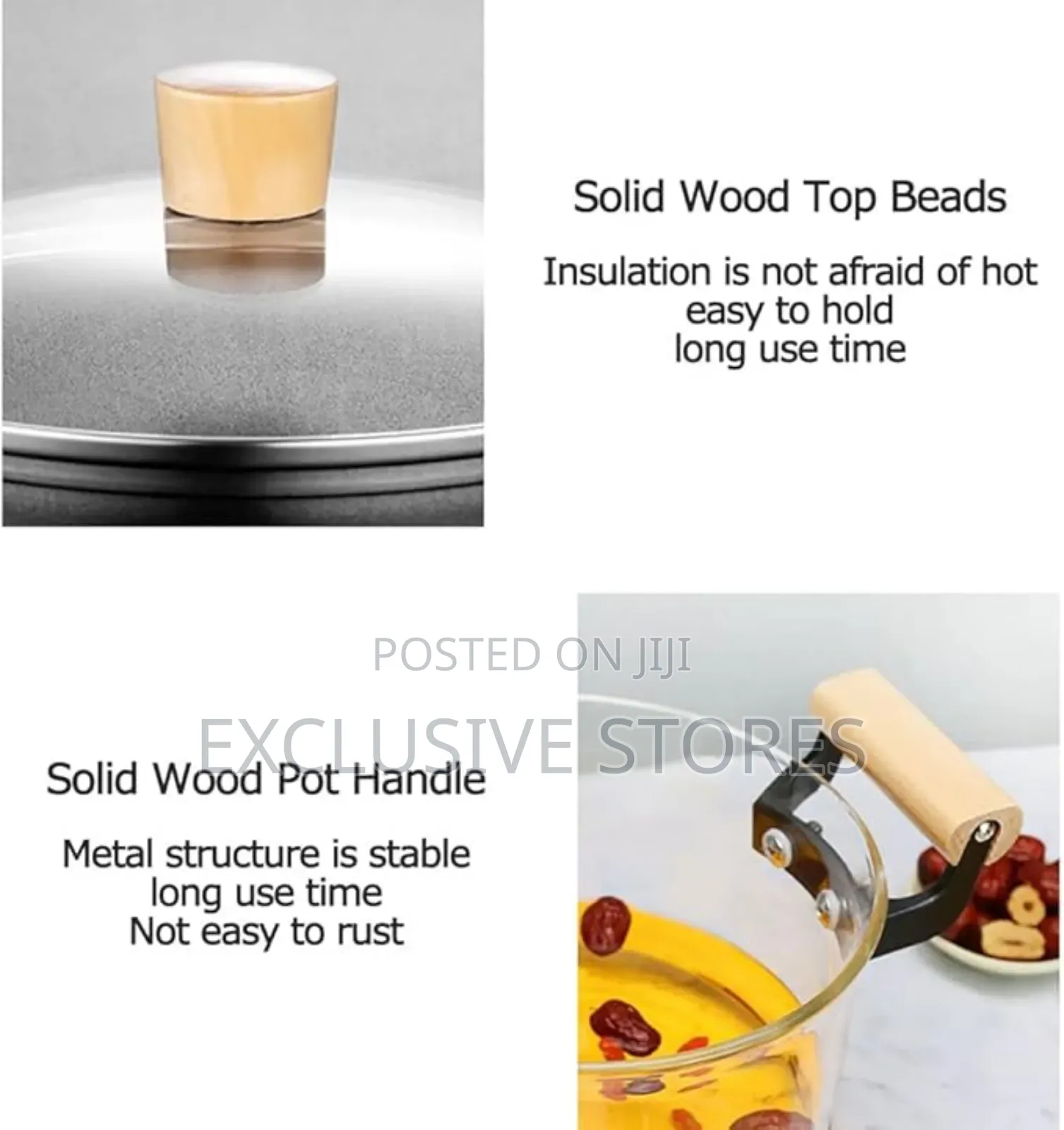 Borosilicate Glass Pot (5.5l)
